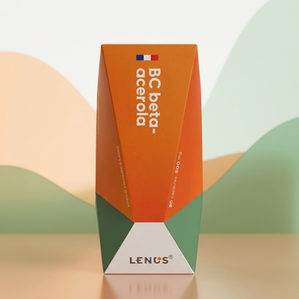 LENUS BC (เลนัส บีซี) Beta-Glucan & Acerola 500 mg (บรรจุ 90 แคปซูล)